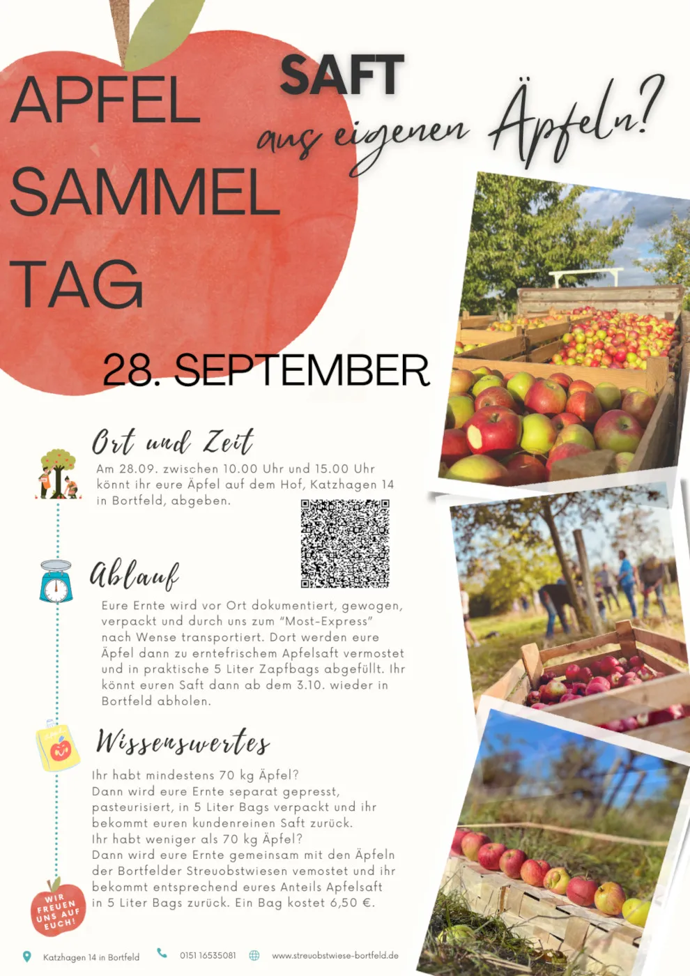 Flyer Apfelsammeltag